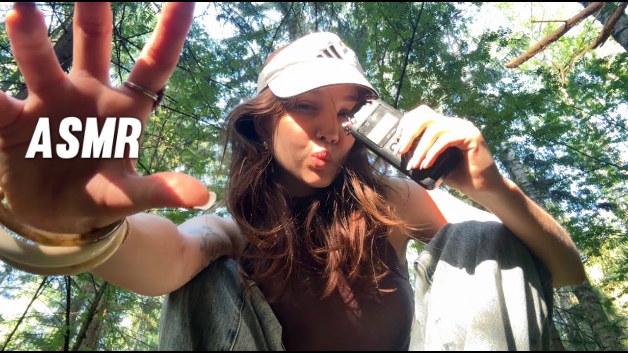 ASMR В ЛЕСУ 🌳 Звуки леса ~ Рта ~ Визуальные ручки