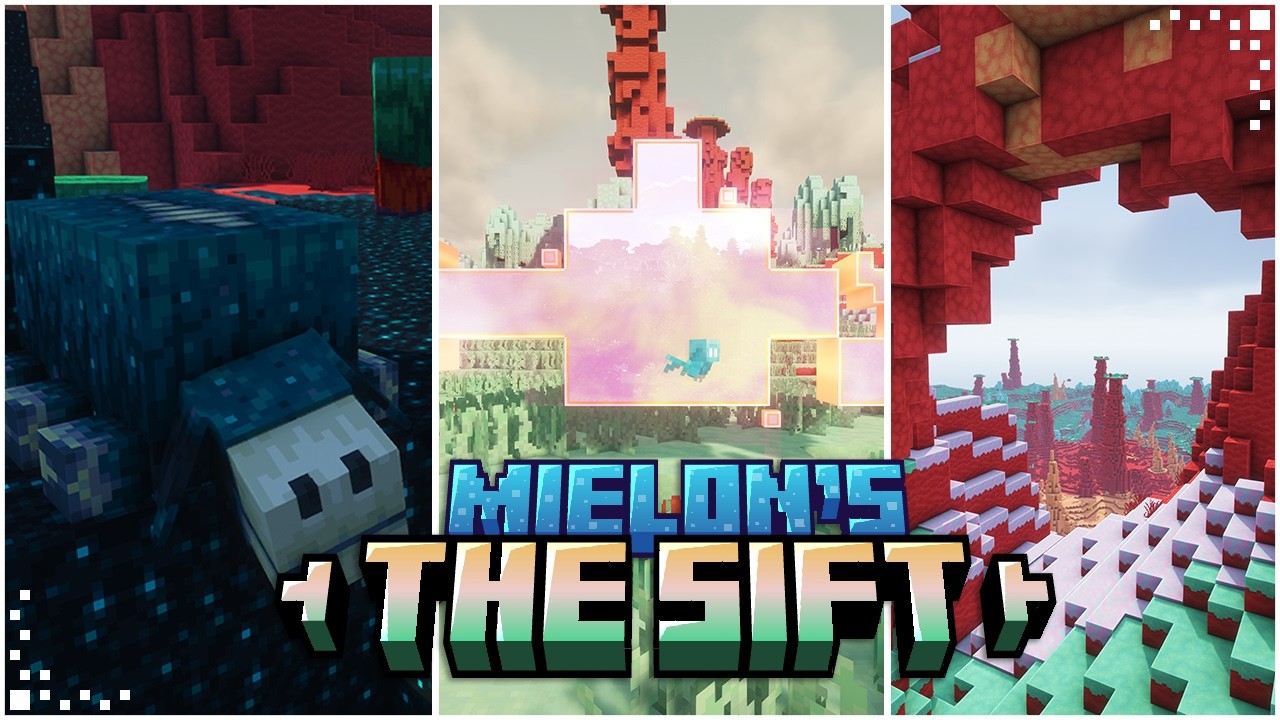 Демонстрация мода Mielon's The Sift by @sir_color | НОВОЕ измерение в Minecraft | 1.21.1 / 26.3