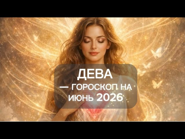 ДЕВА — ГОРОСКОП НА ИЮНЬ 2026 ГОДА