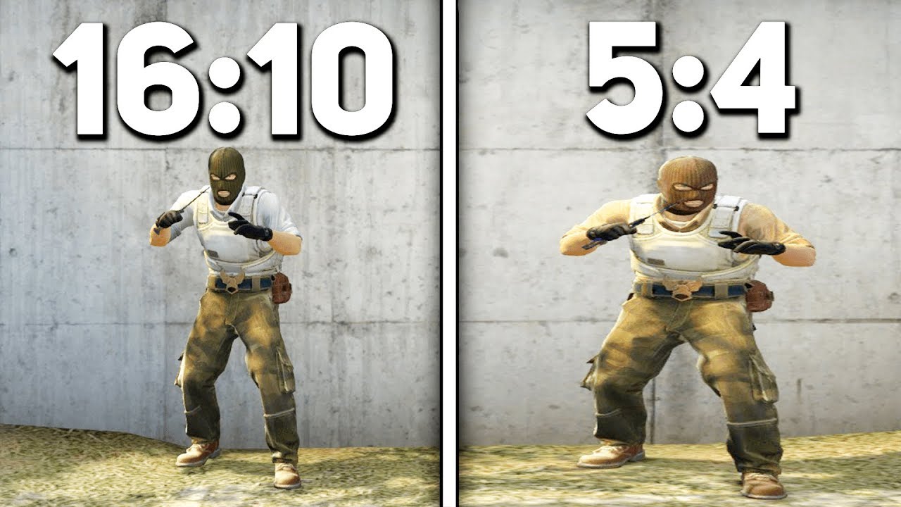 16:10 VS 5:4 — БИТВА РАЗРЕШЕНИЙ В CS:GO