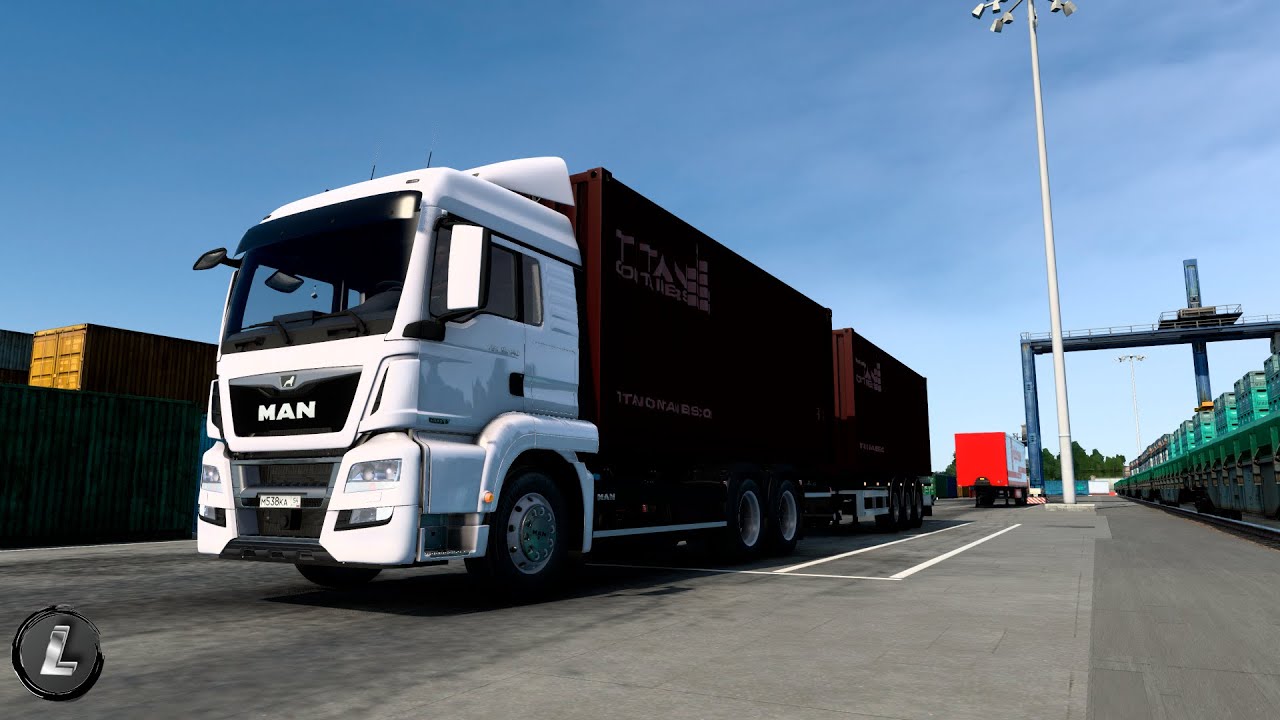 Euro Truck Simulator 2 M.A.N TGS-L 10 тоник на Рязань #ets2 #libricon