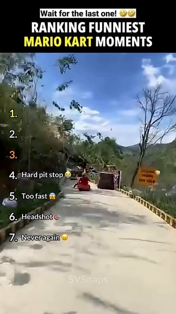 Рейтинг самых смешных моментов в Mario Kart!