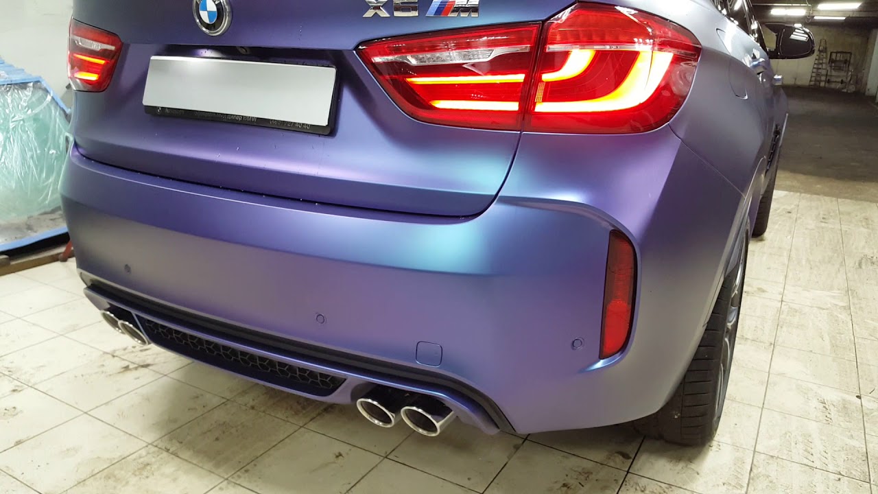 Акустический Выхлоп (живой звук) На Примере BMW X6 F16 Active Sound System