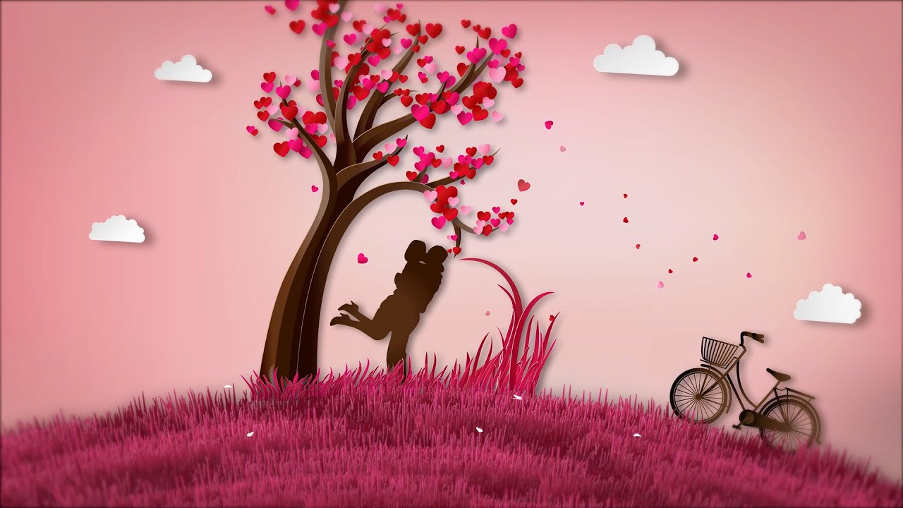 Шаблон для Love Story, истории знакомства в 4К