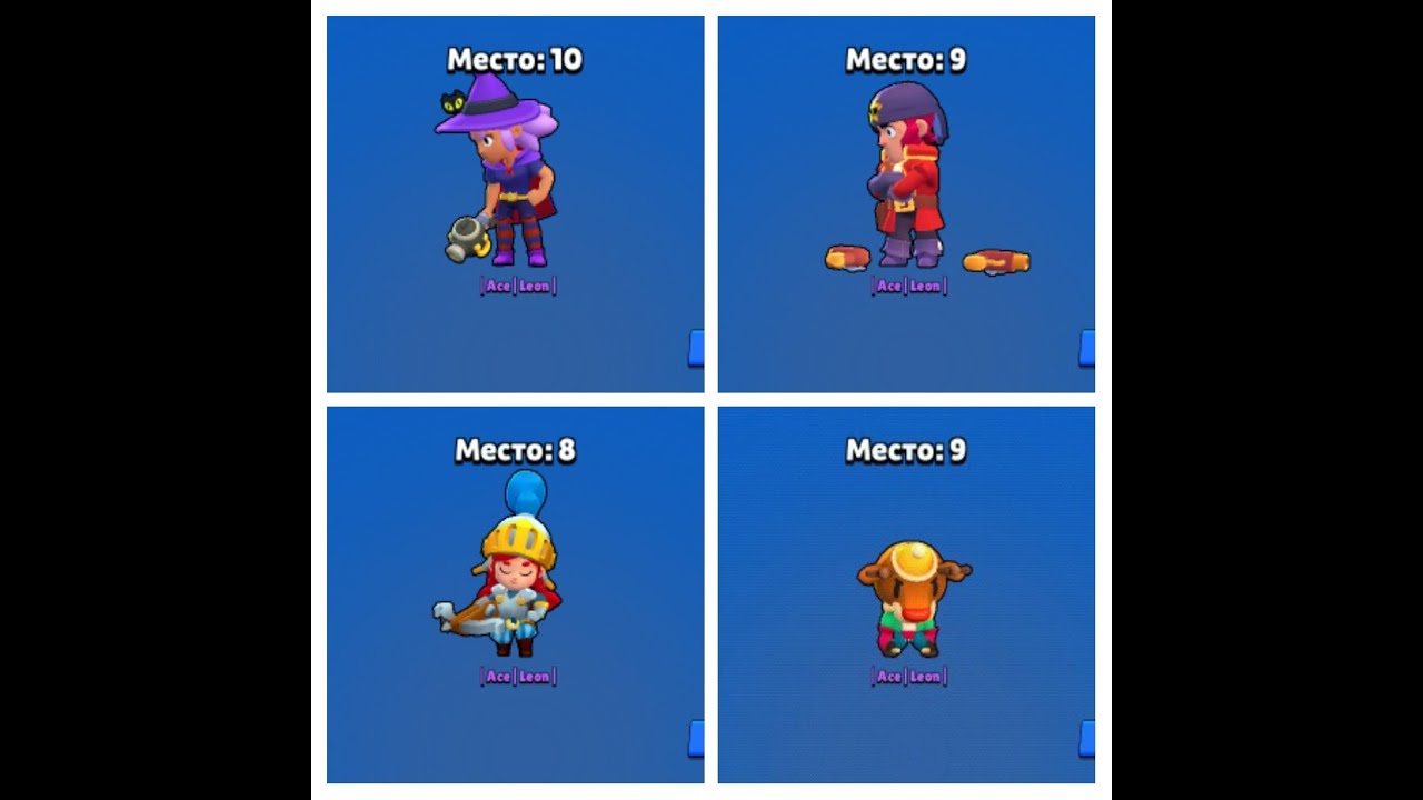 1 Анимация проигрыша всех скинов в Бравл Старс  Brawl Stars
