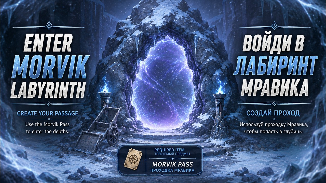 Лабиринт Мравика (Morvik Labyrinth) | Полное прохождение / Full Run | Black Desert Mobile