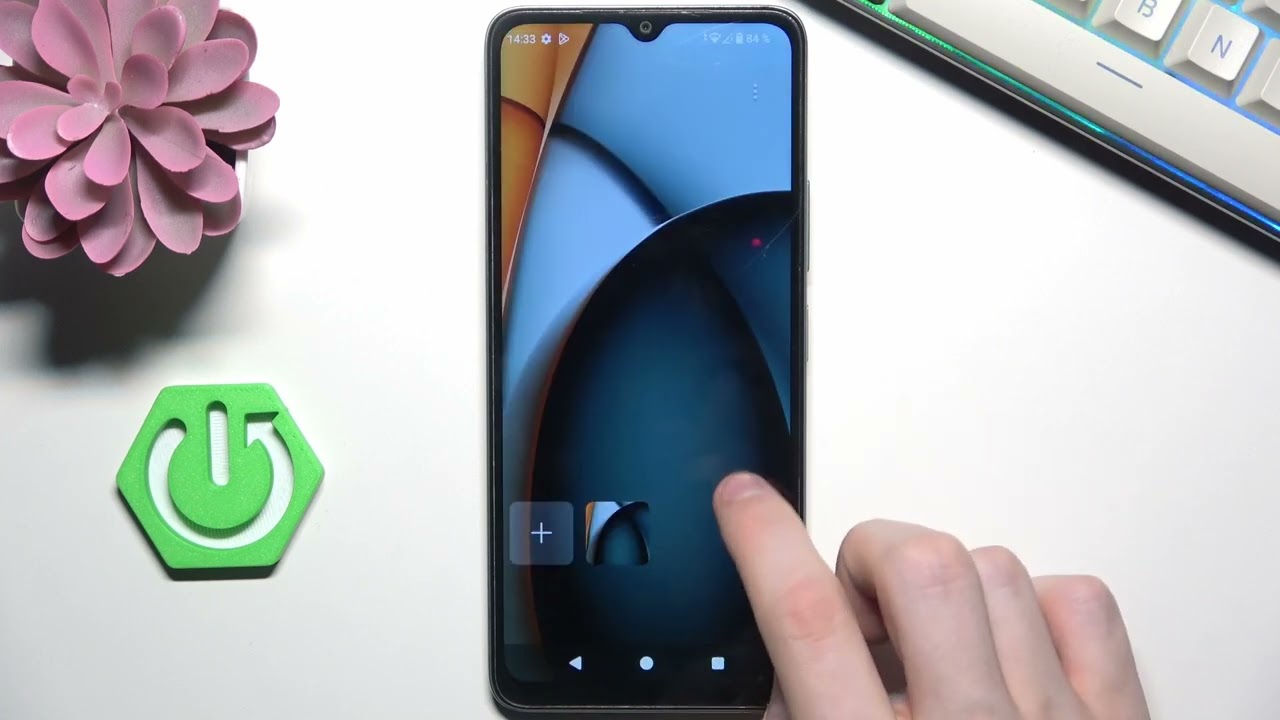 Как изменить обои на Redmi A3x?
