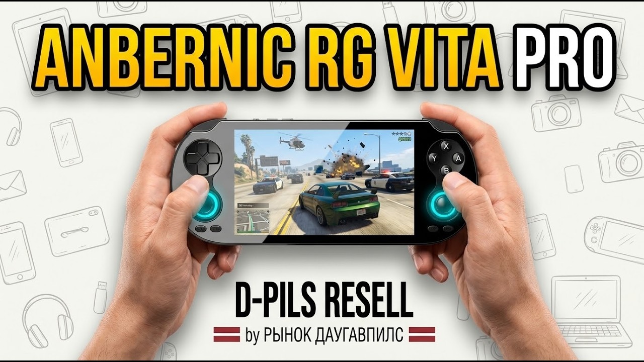 Идеальная PS Vita на Android? Полный разбор Anbernic RG Vita Pro