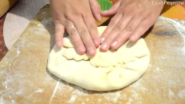 Хачапури с творогом и брынзой