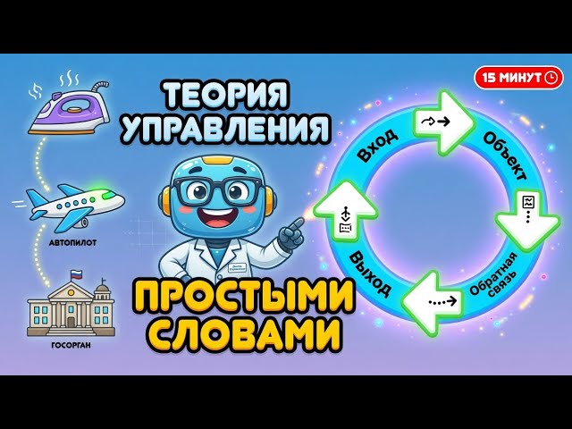 Как работает теория управления за 15 минут (обратная связь + ПИД)