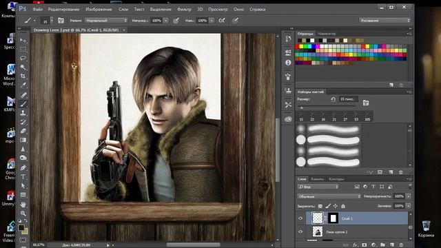 Drawing Leon. Speed Art