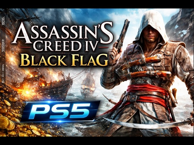 Assassin's Creed IV Black Flag Ps5 12 часть
