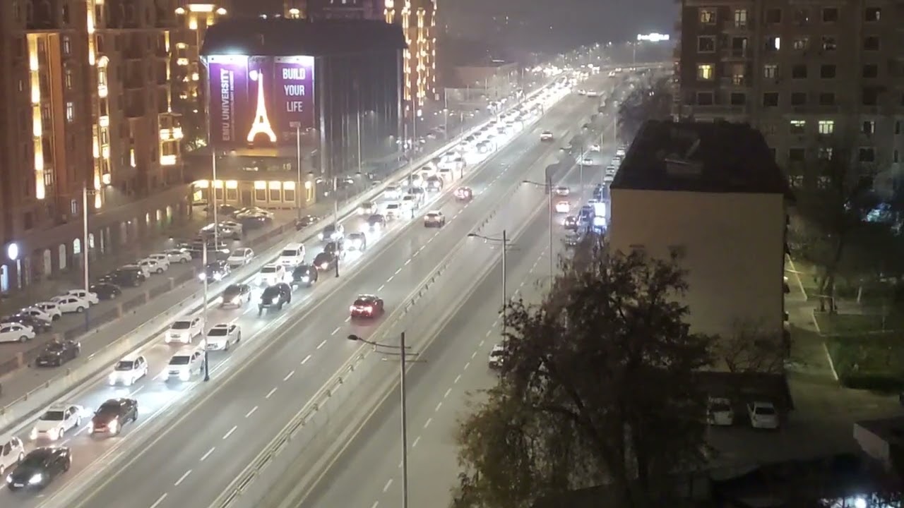 вечерний Ташкент
