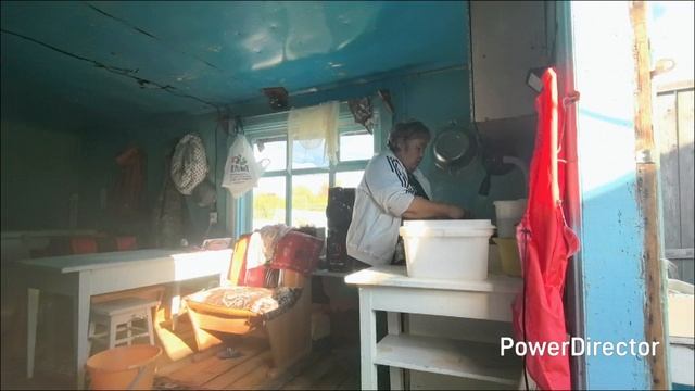 Деревенская осень. После работы. Мой урожай перца. Дальний Восток.  25.09.26.