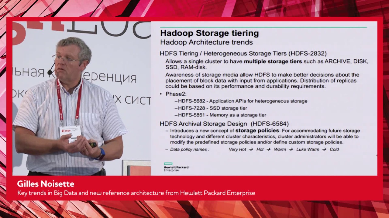EN, Key Trends In Big Data And New Reference Architecture From HP/ Gilles Noisette