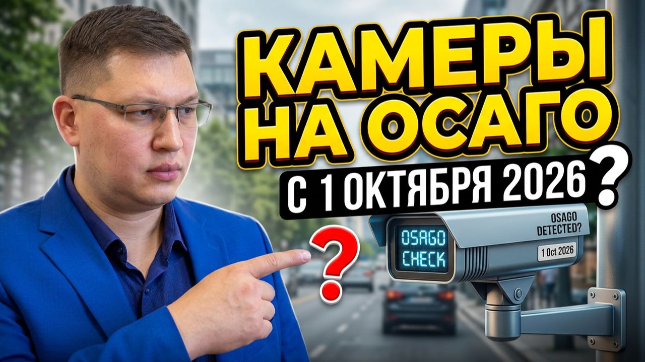 Камеры на ОСАГО с 1 октября 2026: запустят или нет?