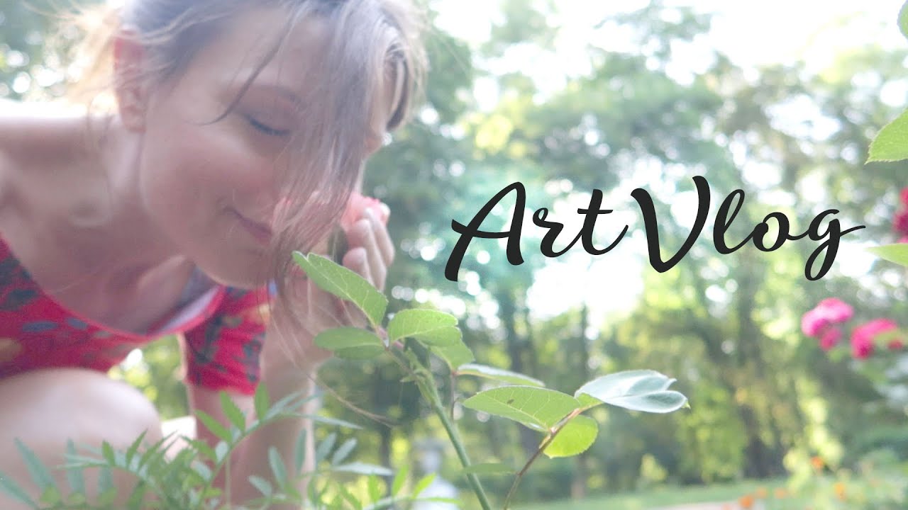 Art Vlog Малюю пейзажі в стилі аніме
