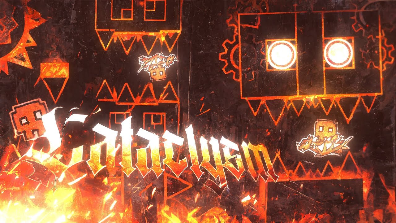 Cataclysm 100% (GOVNO DEMON) // FLUKE FROM 67% // Geometry Dash