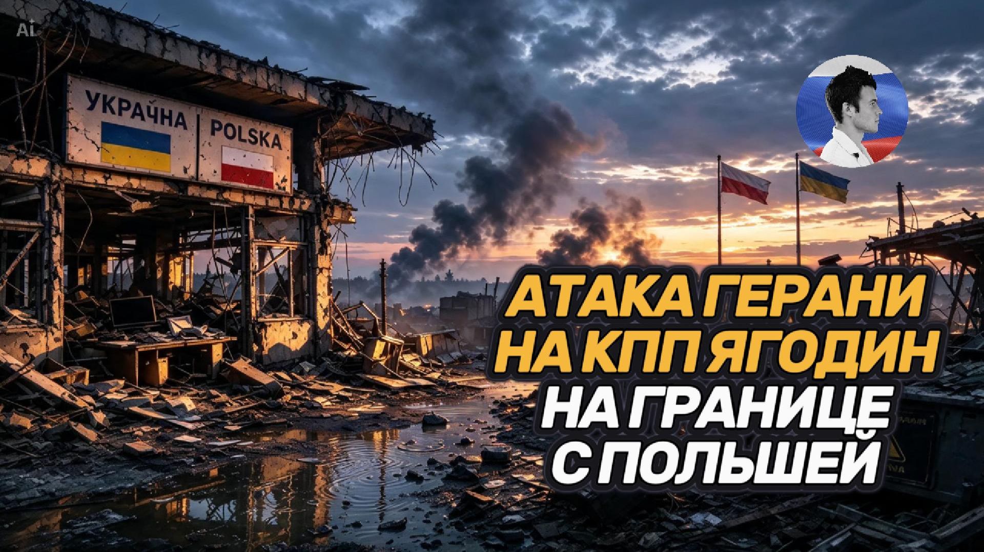ВС РФ атаковали украинский КПП Ягодин на границе с Польшей
