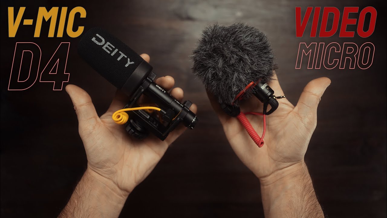 Битва накамерных микрофонов. Deity V-Mic D4 Vs Rode VideoMicro