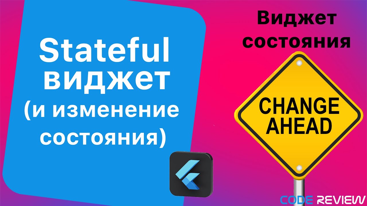 Stateful виджет и Изменение состояния - Flutter Tutorial