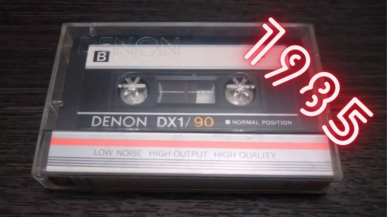 ⚠️ АУДИОКАССЕТА ⚠️ DENON DX1 90 Type I (Normal) 1985 EUR #denon #audiocassette