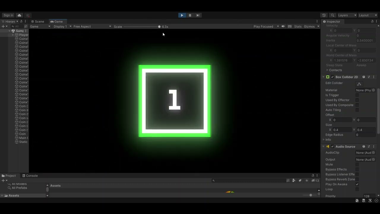 Постобработка #unity2d #gamedev #unity #gamedeveloper