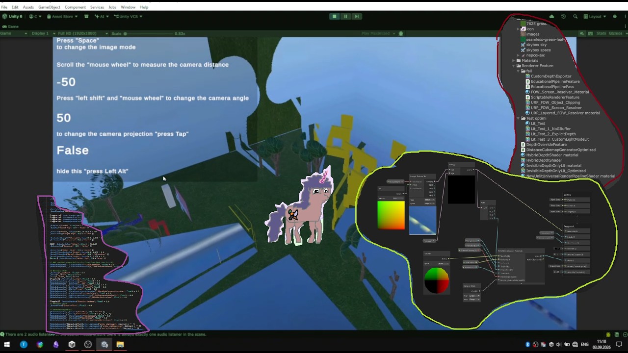 28.08.2026 Test Shader For View Limitation (3g War Fog) : HLSL Shader Graph Unity 6.5 Urp 17