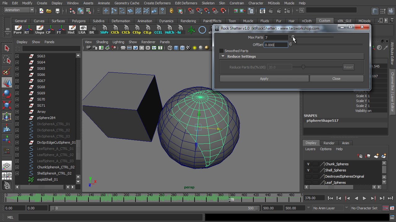 Создание 3D проекта «Абстрактная 3D анимация» - часть 2