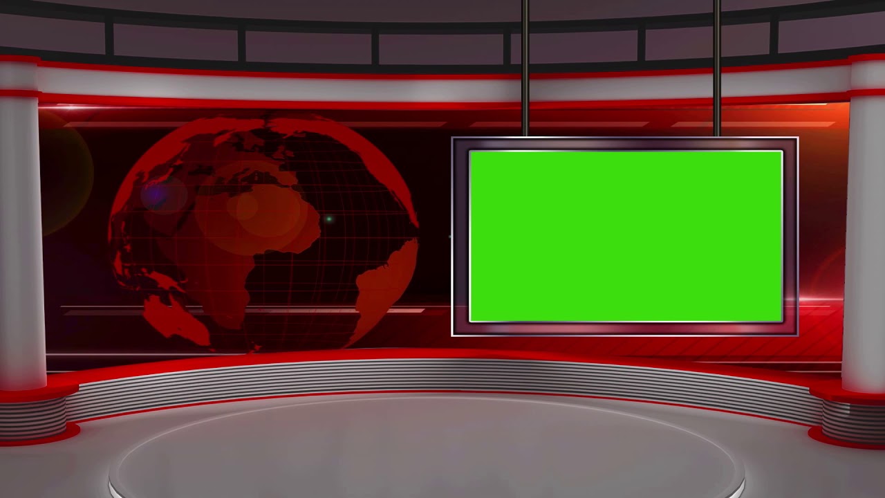 Студия новостей, заставка для видео