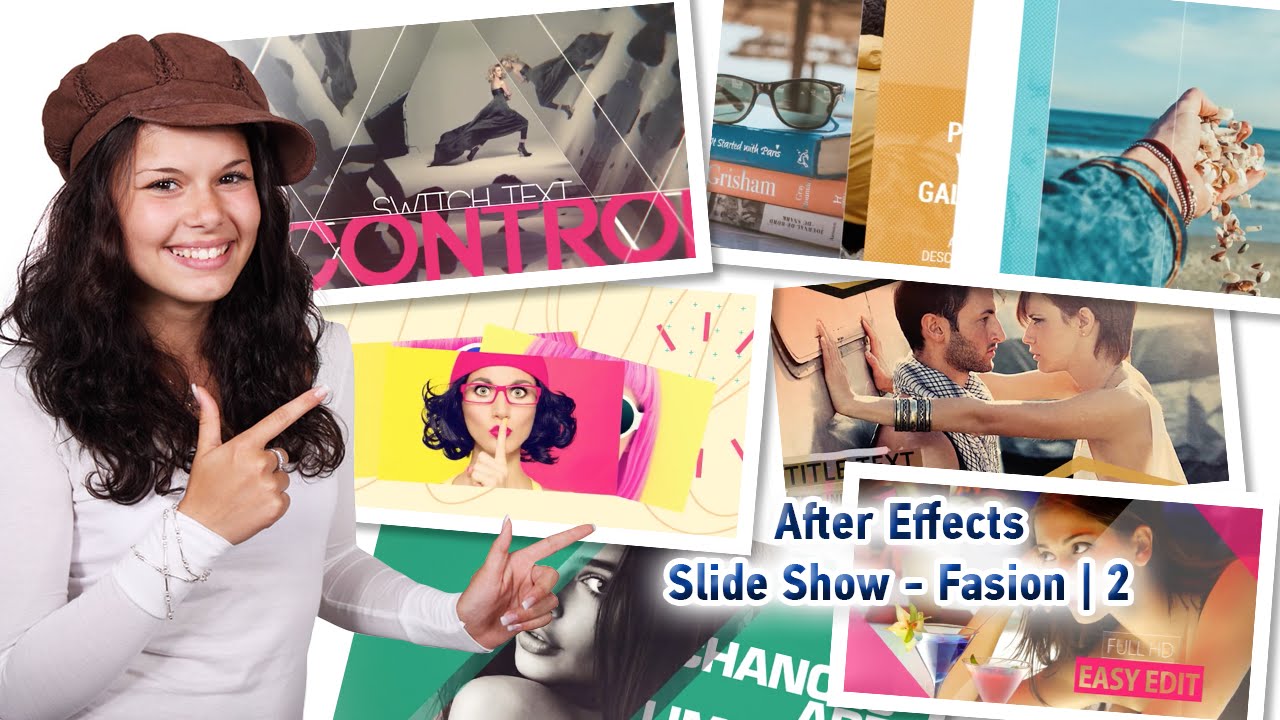 After Effects | Slide Show - Fasion | 2 || СЛАЙД ШОУ - FASION 2 ||