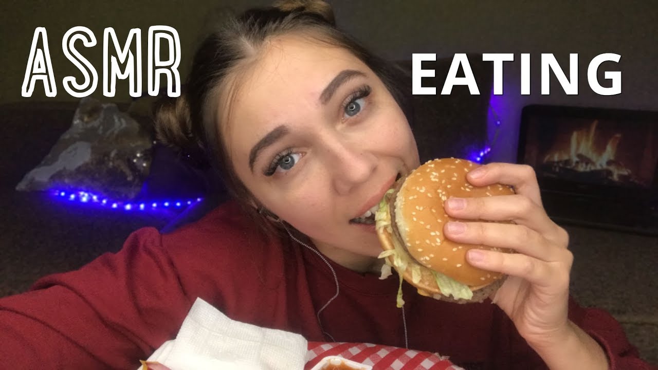 АСМР Макдональдс БИГ МАК меню. Звуки еды 🍔🍟 ASMR McDonald's BIG MAC Menu. Eating Sounds