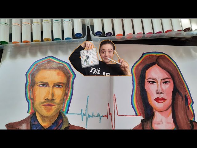Маркеры для новичков. Обзор. Sketch Drawing.