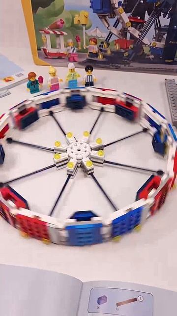 LEGO Creator UFO Ride 31389  альтернативная сборка для Iconic Ferris Wheel