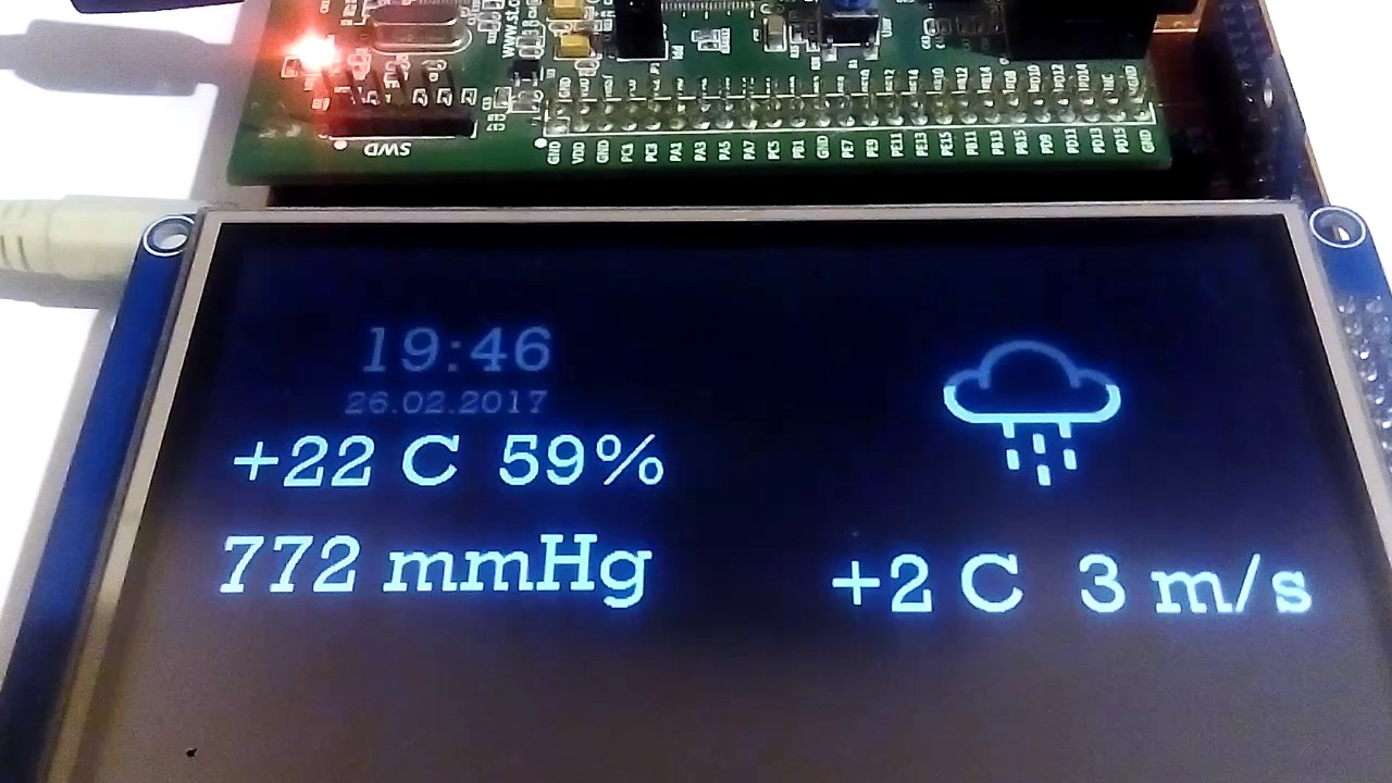 STM32F407VGT6 проект медиасервера ч.1