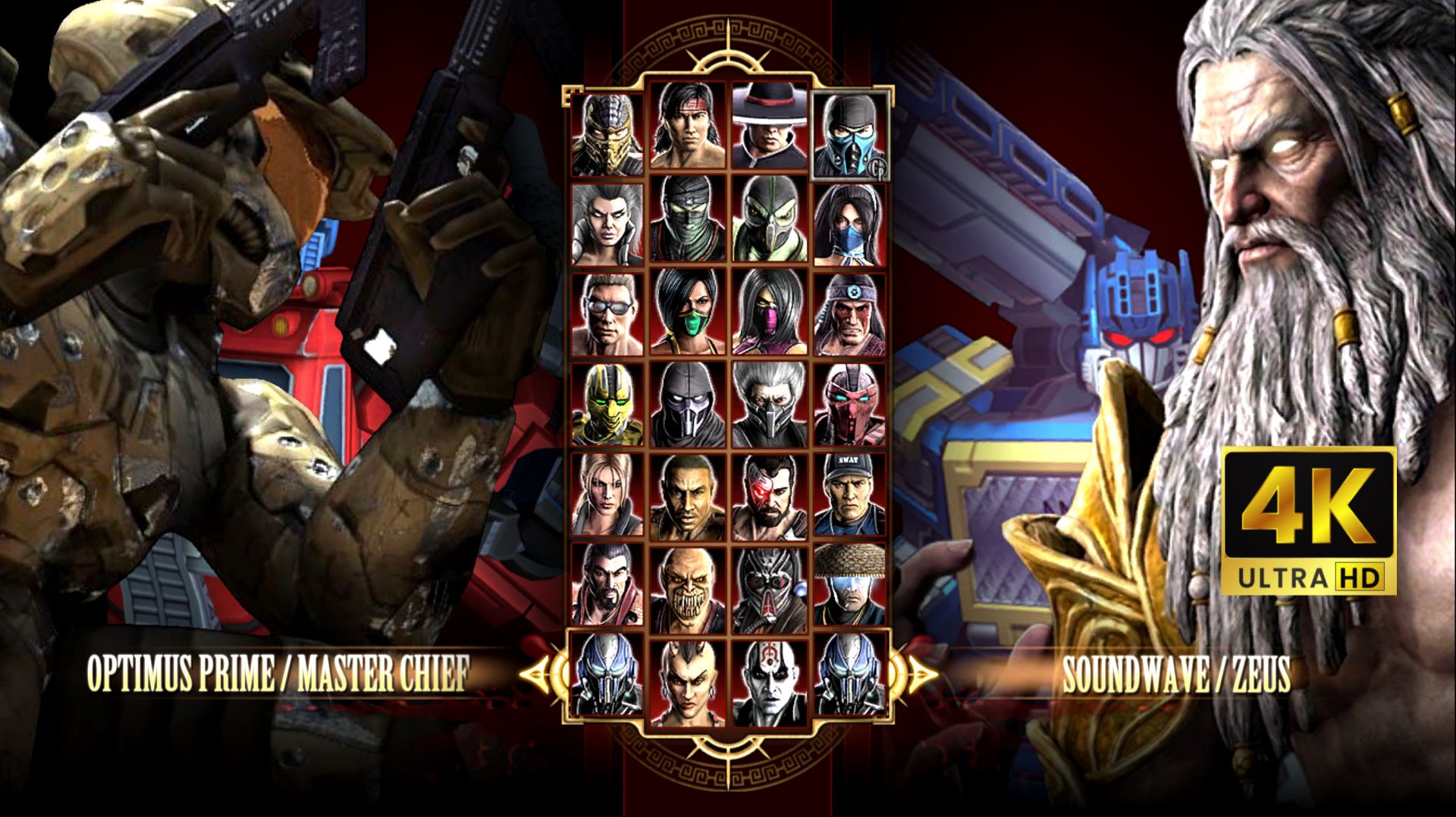 Игра за Master Chief & Optimus Prime в Mortal Kombat Komplete Edition на ПК Эксперте в 4К 60 FPS