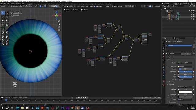 Making Stylized Eye In Blender (Tutorial).