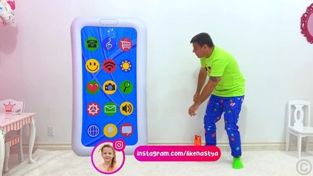 Настия и забавные истории с игрушками