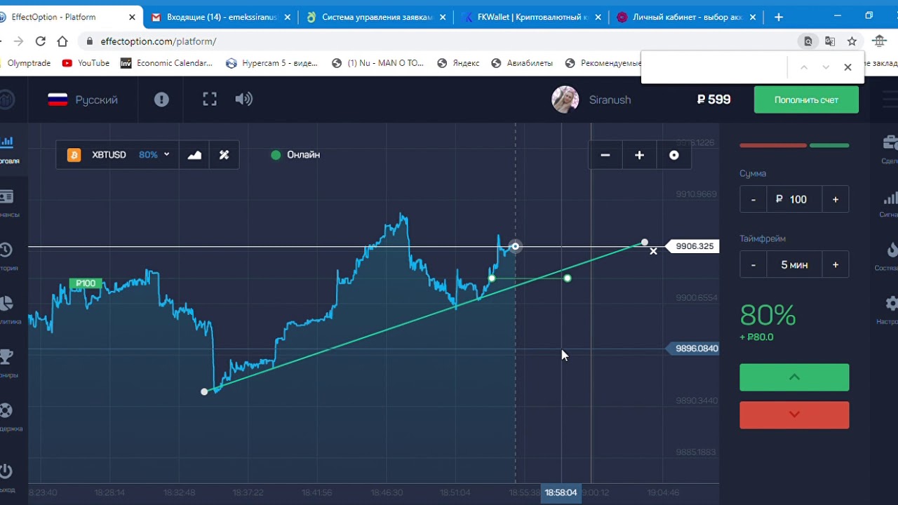EffectOption ГРАФИК ПОД УРОВЕНЬ