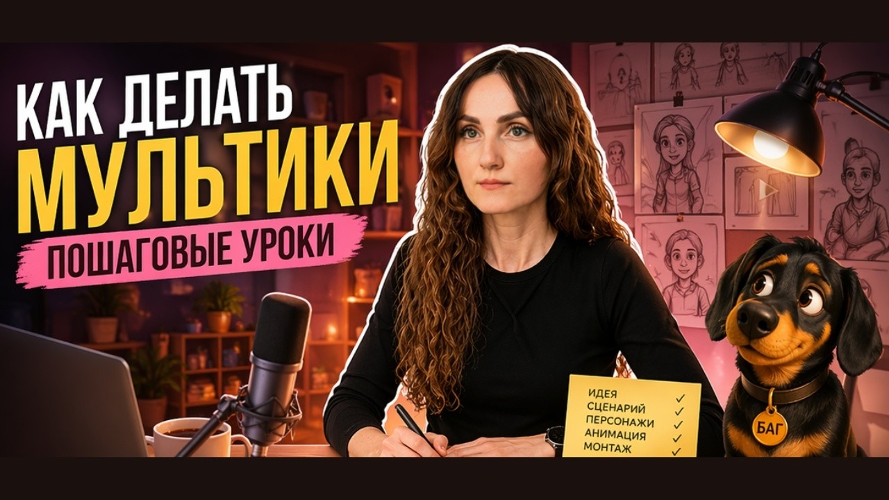 Создание мультсериала шаг за шагом в GPT и Клинг