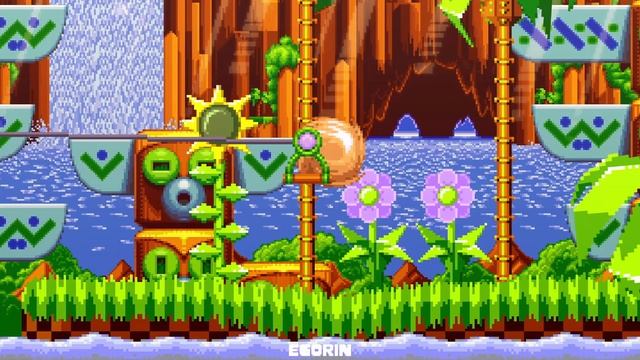 Sonic Calamity: Green Hill Zone / Спрайт Анимация