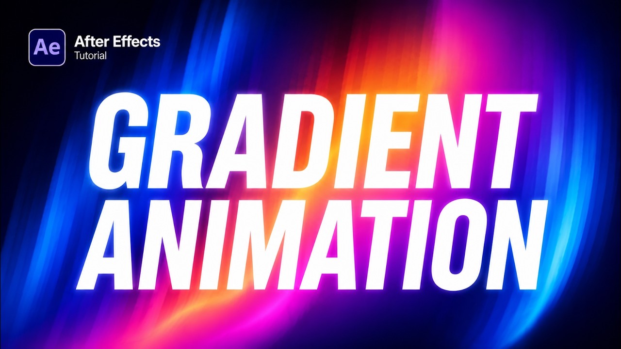 Amazing Gradient Animation In After Effects