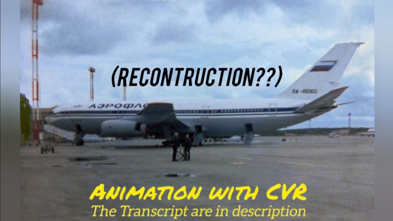 Pulkovo Aviation Enterprise Flight 9560 (v.2) Crash || Animation With CVR. (Subtitles/CC On.)