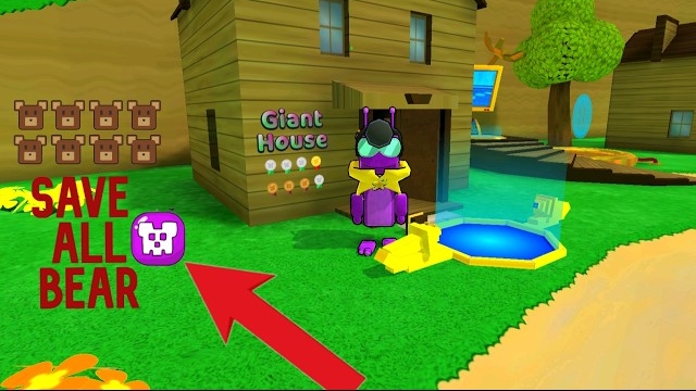 КАК РАЗБЛОКИРОВАТЬ ХАРДКОРНЫЙ РЕЖИМ В ГИГАНТСКОМ ДОМЕ Super Bear Adventure