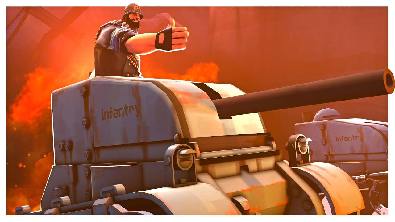 Битвы На Танках И Кораблях в Team Fortress 2!