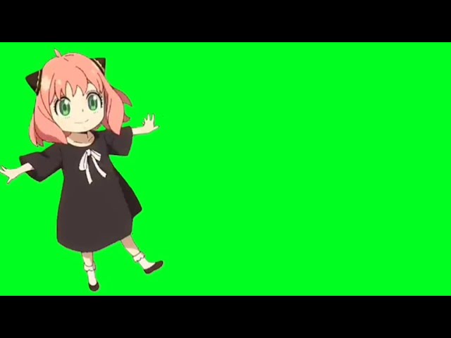 Аниме Зеленый Экран : Семья шпиона - Аня