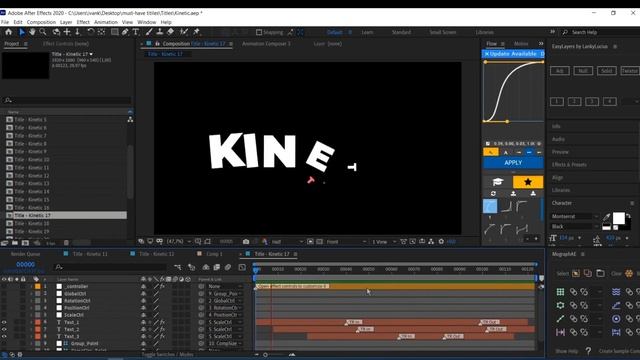 ЛУЧШИЕ АНИМАЦИИ ТЕКСТА ДЛЯ AFTER EFFECTS