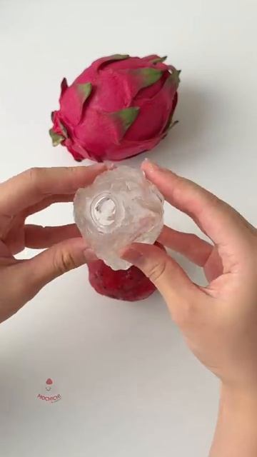 DIY Dragon Fruit Slushie Stress Ball 🐉🍧 Удовлетворяющий ASMR!