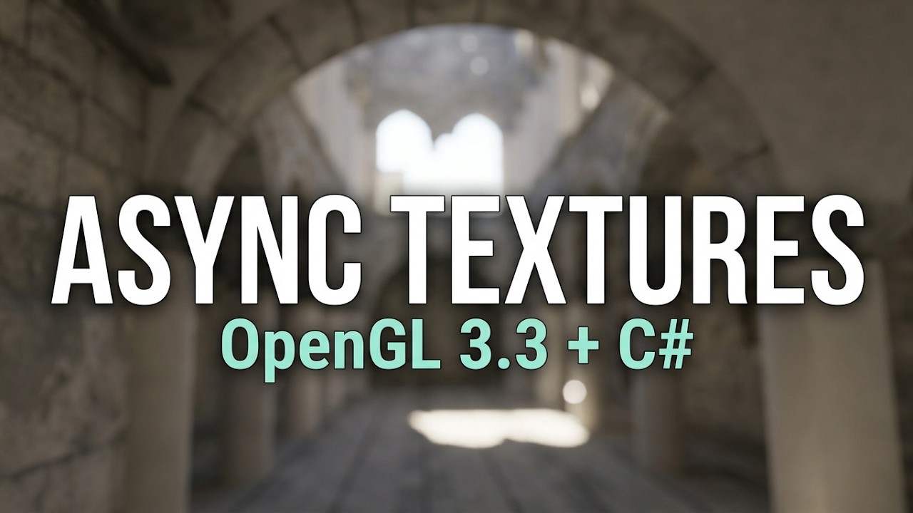 Асинхронная загрузка текстур, создание MipMap, переконвертирование PNG в DDS на OpenGL 3.3 C#