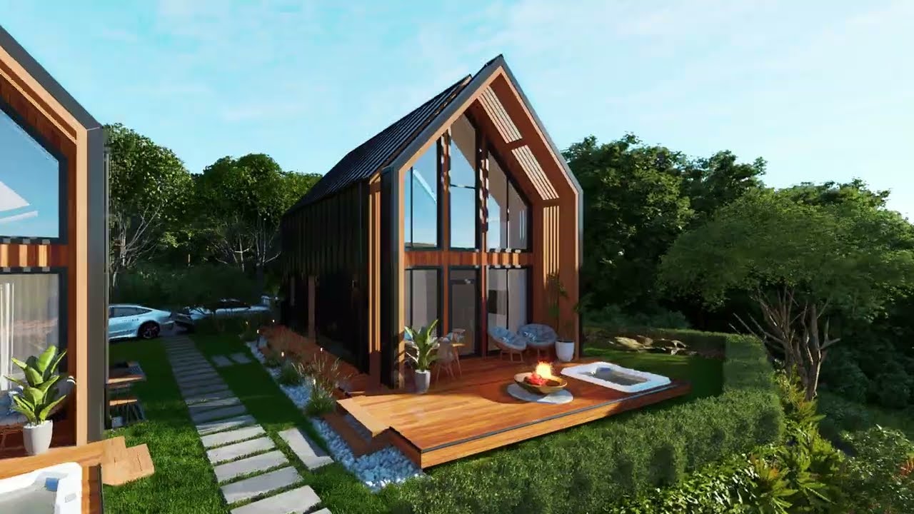 Концепция сети мини-отелей HomeVillage Кейсы 2024
